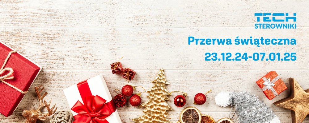 Przerwa świąteczna  - banner